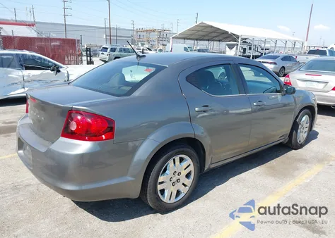 2013 Dodge Avenger Se from USA, damaged, VIN 1C3CDZAB5DN700700